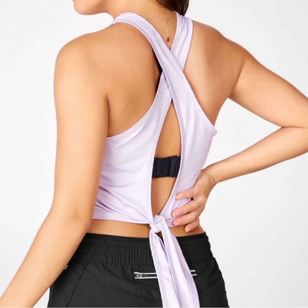 Fabletics Bea back tie tank top‎